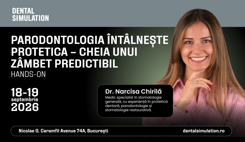 Parodontologia întâlnește Protetica – cheia unui zâmbet predictibil