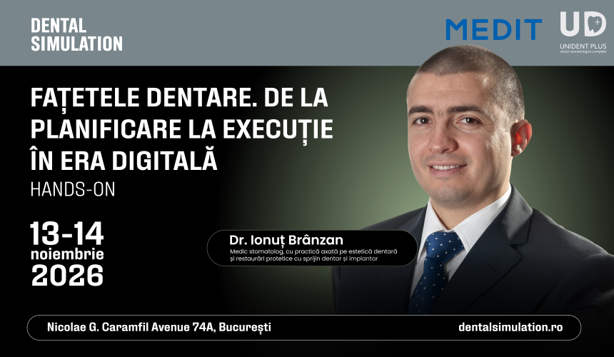 Fațetele dentare. De la planificare la execuție în era digitală